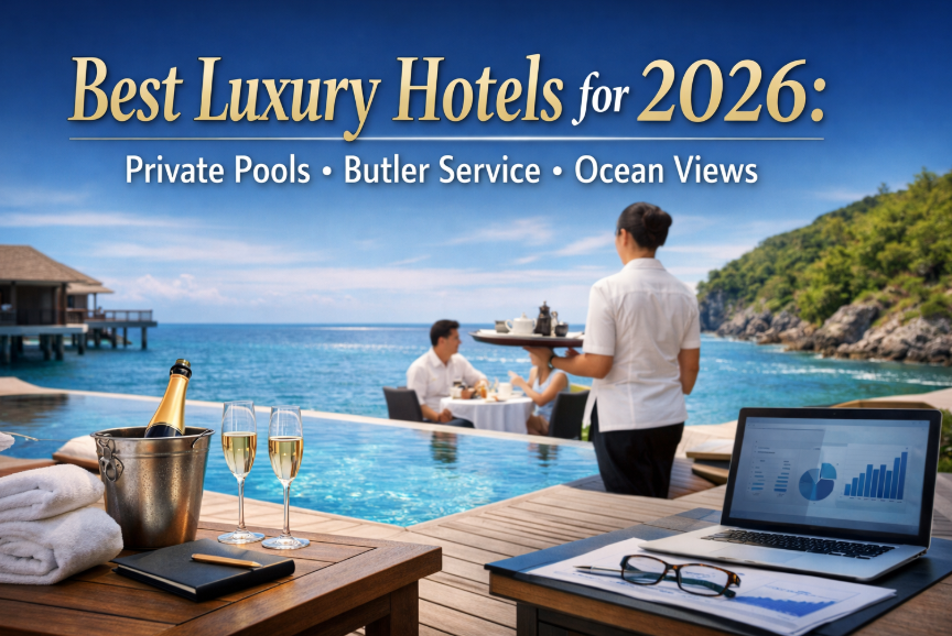 Best Luxury Hotels for 2026: Private Pools, Butler Service, and Ocean Views